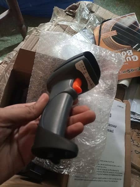 Amazon Branded Tera Laser Barcode Handheld Scanner with stand 16