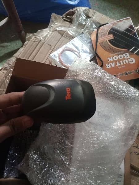 Amazon Branded Tera Laser Barcode Handheld Scanner with stand 17