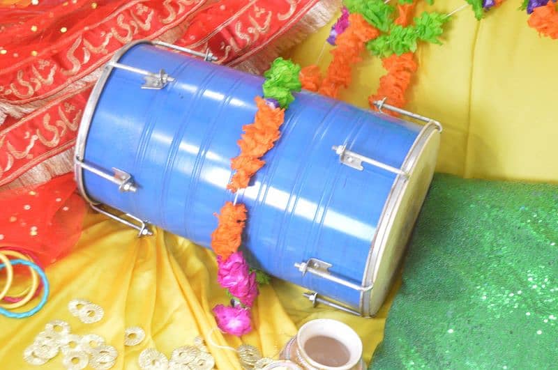 High Quality Dholak or Dholki Mehndi Dholki available 4