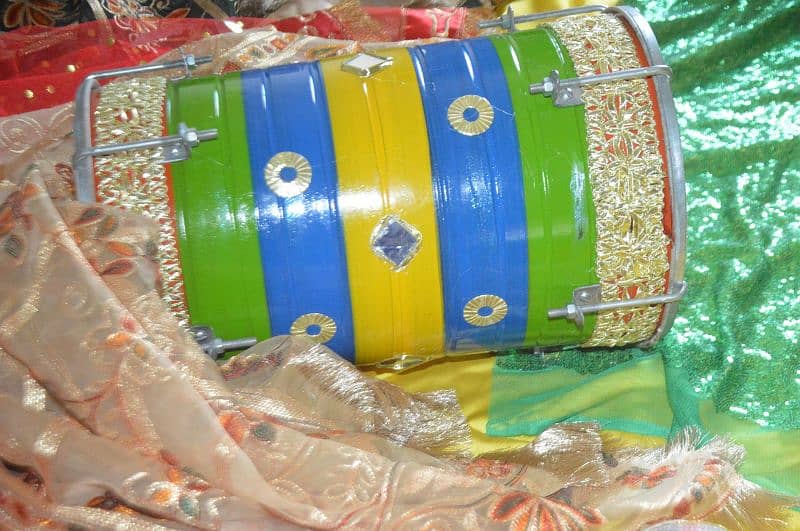 High Quality Dholak or Dholki Mehndi Dholki available 5