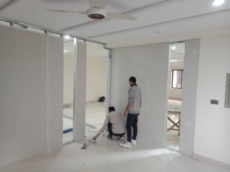 FALSE CEILING & PARTITION, GYPSUM BOARD CONTRACTOR, 18