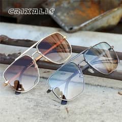 CRIXALIS Pilot Sunglasses Male/Female Unisex Anti Glare/Driving Shades