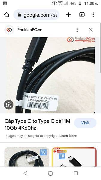 4k 60hz display 3.1 Gen 2 cable 1 Meter 1