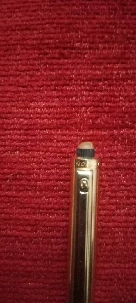 CROSS VINTAGE CEN CLASSIC BALL PEN 14 KRT GOLD PLATED MADE IN IRELAND 19