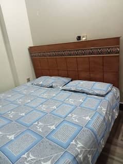 WOODEN DOUBLE BED FOR SALE