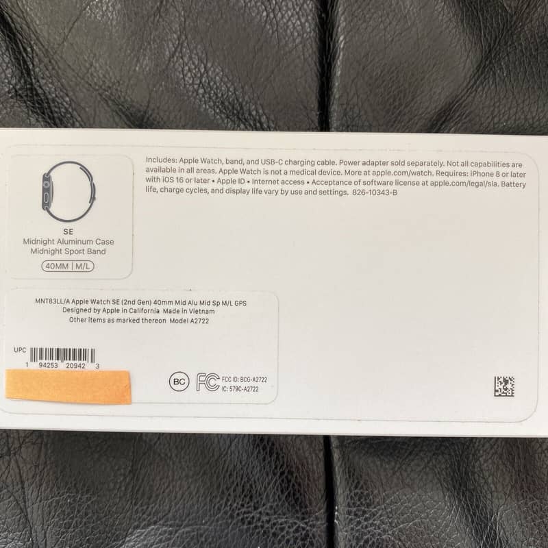 Apple Watch Series SE GPS 44mm M L - Loja Online Vodafone