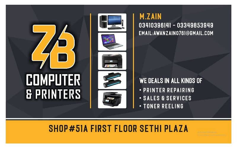 printer repairing amd refilling 0