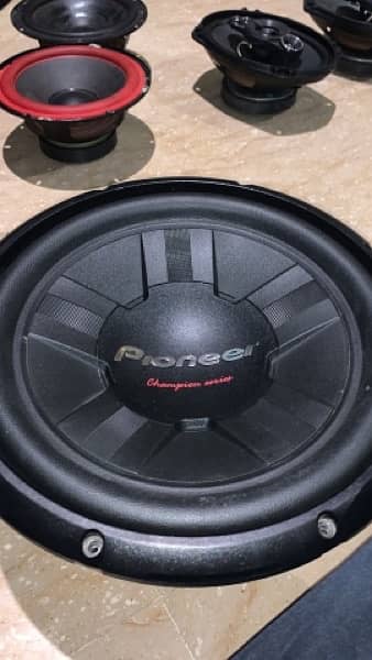 pioneer woofer 0