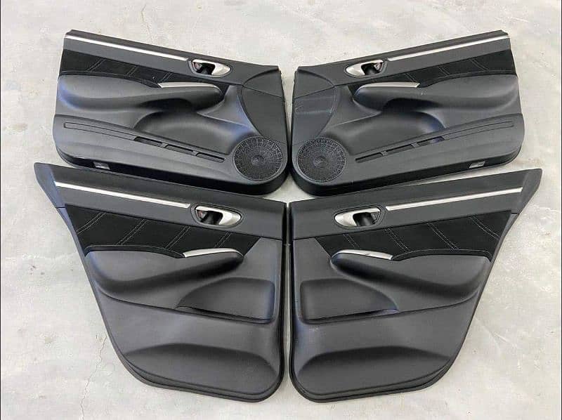 Honda civic reborn Genuine japense Black interior Door cards all parts 0