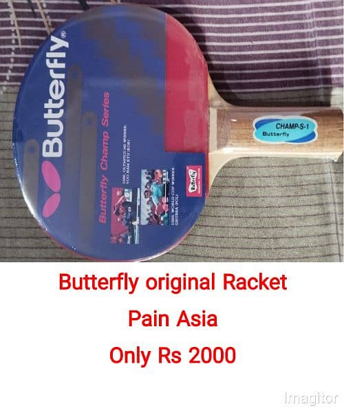 Diffrent Orignal Butterfly Table Tennis Racket 3