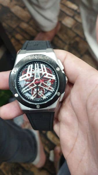 hublot's branded strap watch 0
