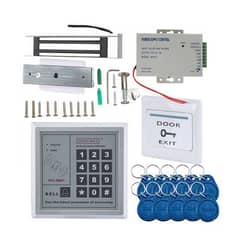 Card and code keypad magnetic Door lock access control