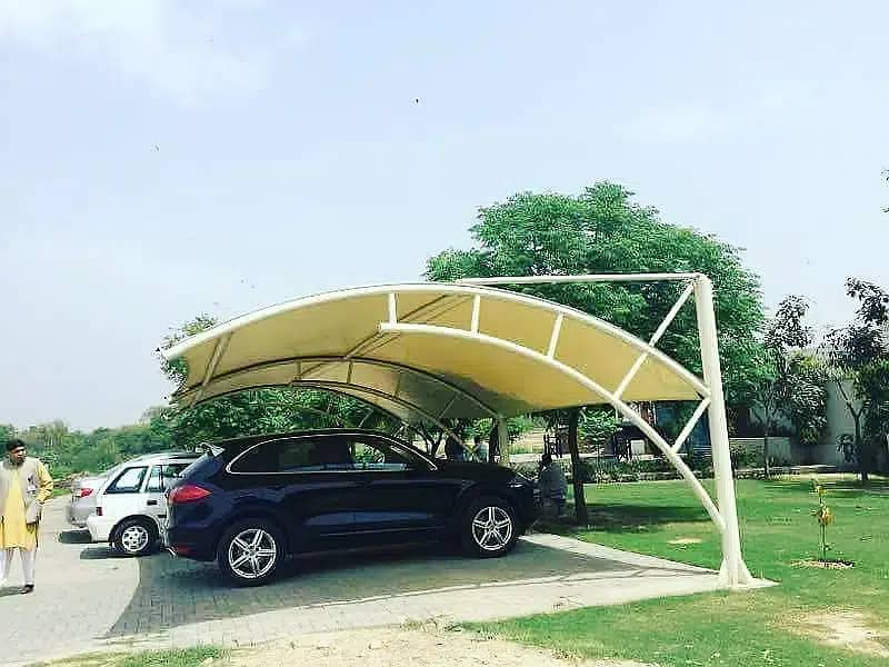 Tensile Sheds / Car Parking Sheds / Shed for home PVC tensile 7