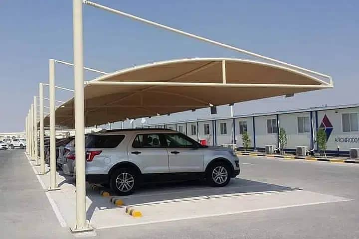 Tensile Sheds / Car Parking Sheds / Shed for home PVC tensile 9