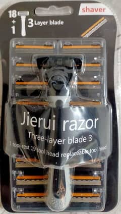 Men razor shaving three layer imported blade