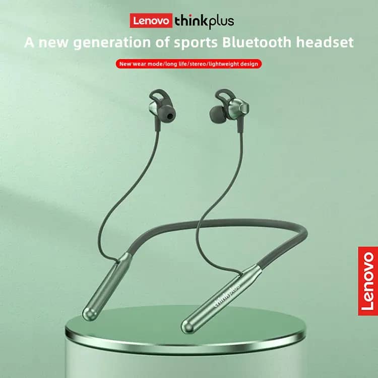 New Lenovo Thinkplus BT10 Bluetooth 5.2 Wireless Neckband 1