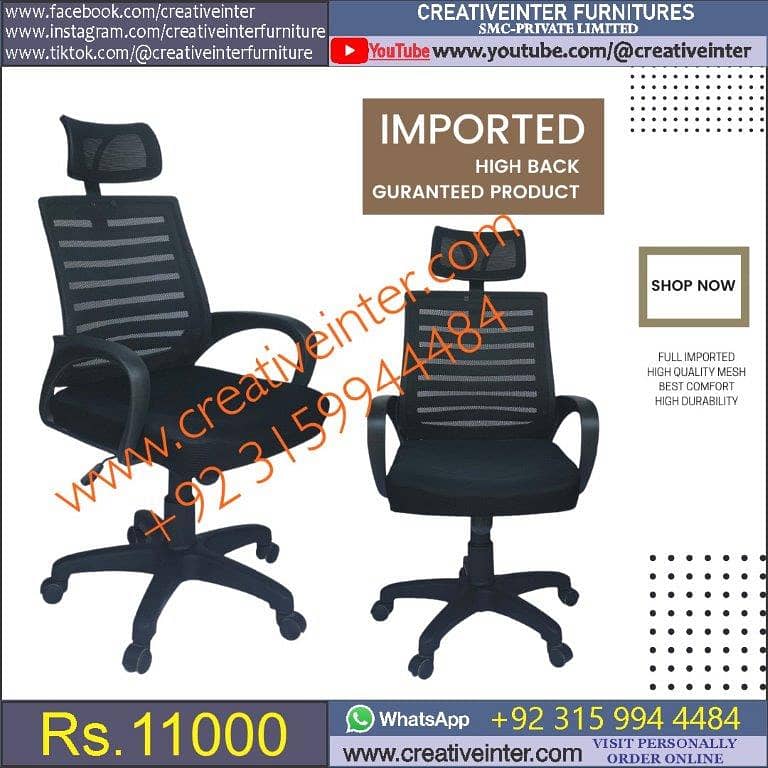Office chair Imported table CEO Executive Mesh Stools Sofa furniture 1