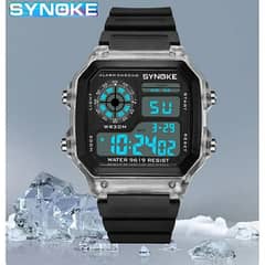 SYNOKE Digital Watches Men Sports Luminous