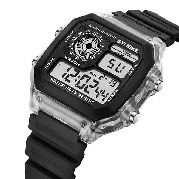 SYNOKE Digital Watches Men Sports Luminous 5