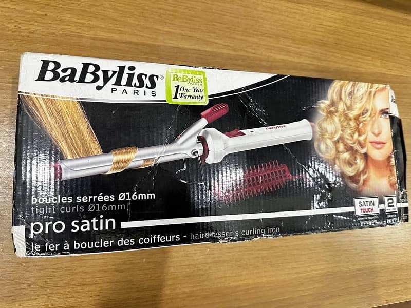 Babyliss Pro Satin Ceramic Hair Curler, 271CE 1