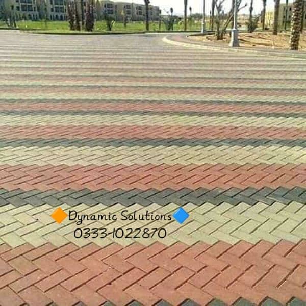 Pavers / Tuff Tiles / Kerb Block / Concrete tiles 1