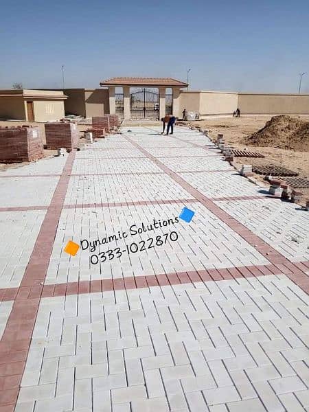 Pavers / Tuff Tiles / Kerb Block / Concrete tiles 4