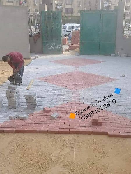 Pavers / Tuff Tiles / Kerb Block / Concrete tiles 9