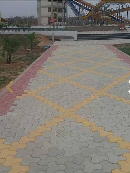 Pavers / Tuff Tiles / Kerb Block / Concrete tiles 17