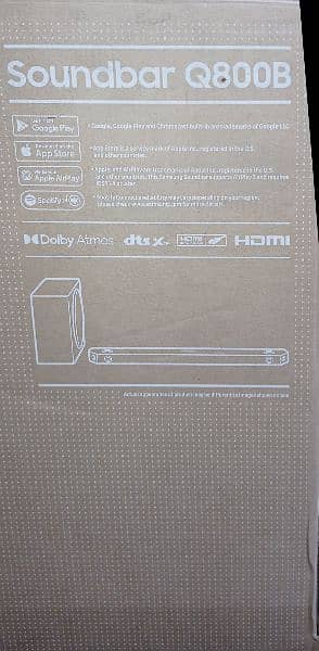 Q800C Samsung sound bar Dolby Atmos 1