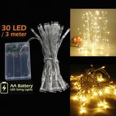 Battery Operated Fairy Lights Size 12 Feet Length 30 bulbs