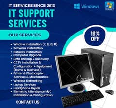 IT Support Services (Windows & Network Installation)