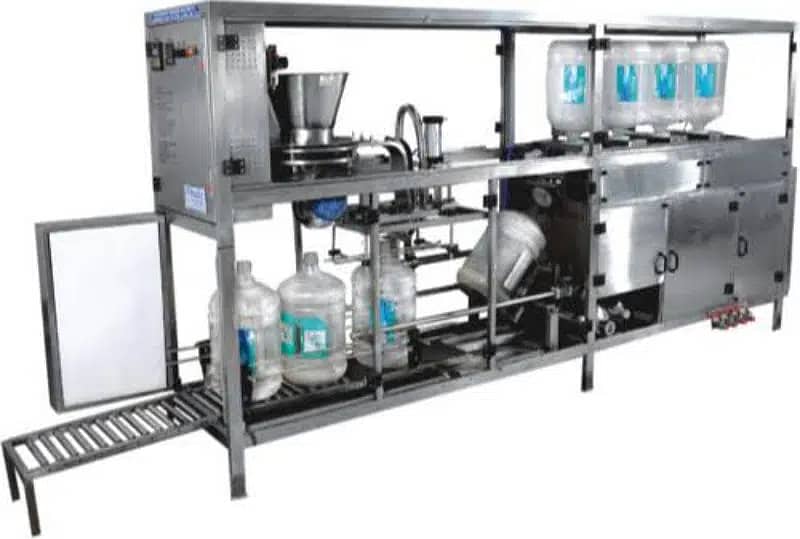 Full Automatic 19 Liter Water Bottle Filling and Capping Machine 4