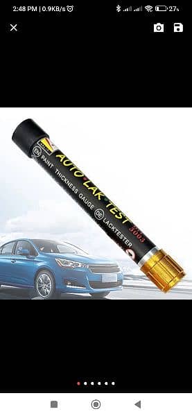 Car Paint Thickness Tester Meter Auto Lak Test Bit Golden Cap 1