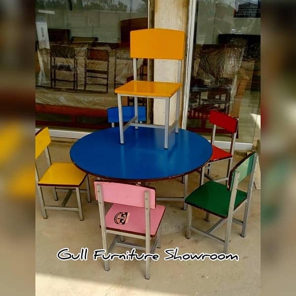 StudentDeskbench/File Rack/Chair/Table/School/College/Office Furniture 12