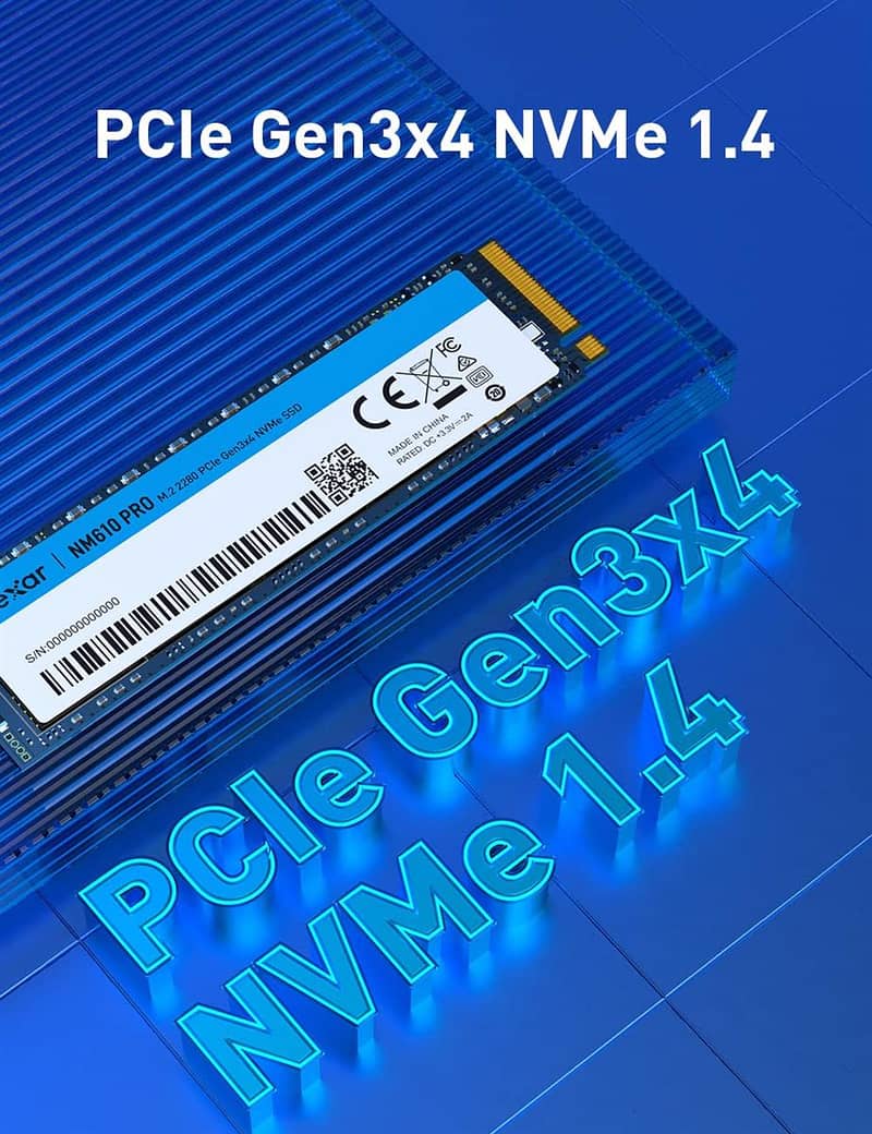 Lexar NM610 Pro 1TB NVMe M. 2 SSD 1