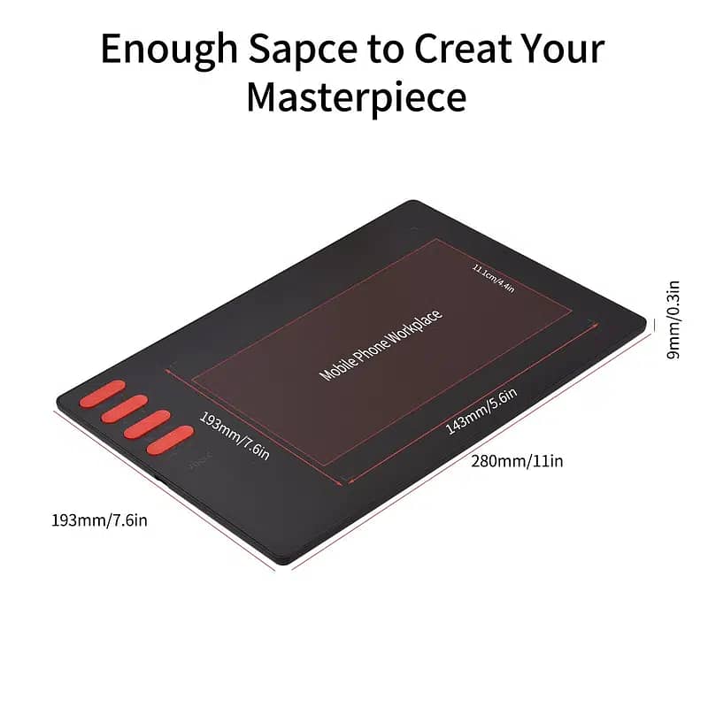 Graphics Drawing Tablet, the ultimate tool for artists and Teachers 2