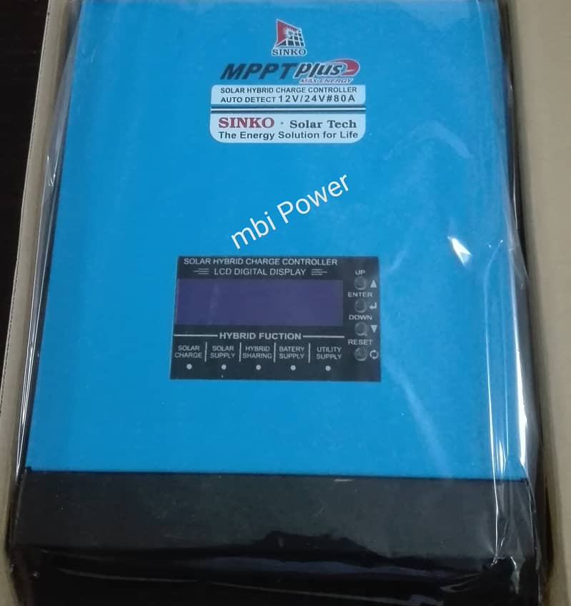 80A 12 / 24v Sinko mppt plus Solar Hybrid Charge Controller 0