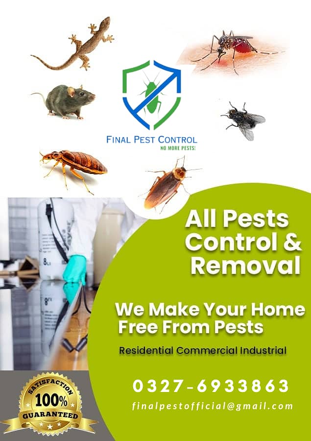 Termite (Deemak) proofing,Cockroach,Bed Bugs,mosquito Dengue Services 5