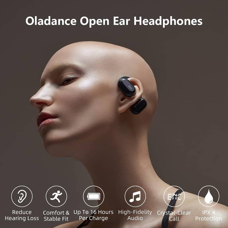 Bluetooth Wireless Earbuds Oladance OWS1 Open Ear Headphones 6
