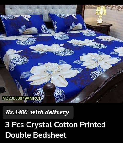 Beautiful  Bedsheets, King size  ( Free home delivery ) 4