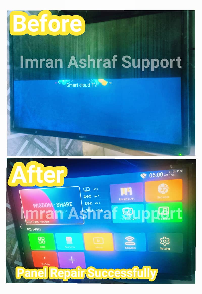 Samsung Haier TCL Orient Akira LED TV SCREEN REPAIR 8