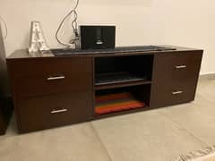 led rack/console table/wooden table/tv table