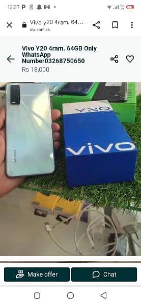 vivo y 20 olx