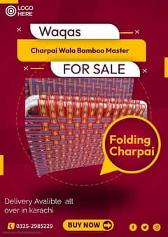 Fix Charpai/Folding Charpai/unfolding charpai/sleeping bed