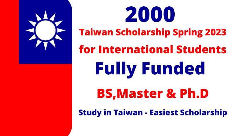 study in Taiwan ( fully funded scholarship) 1