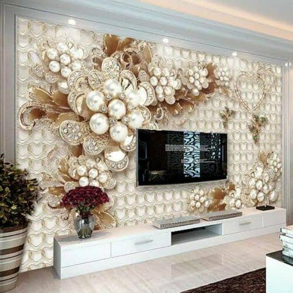 3D Wallpaper / Customized Wallpaper / Canvas Sheet / Office Wallpaper 2