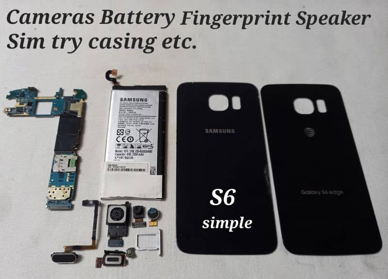 Samsung A03s, A21s, S6, S8 Plus Huawei Y9 Prime Just  Parts 4