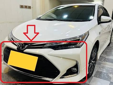 BUMPER/COROLLA 2015, se ,2020 CONVERT2023 ALTIS X cal this=03111461785 1