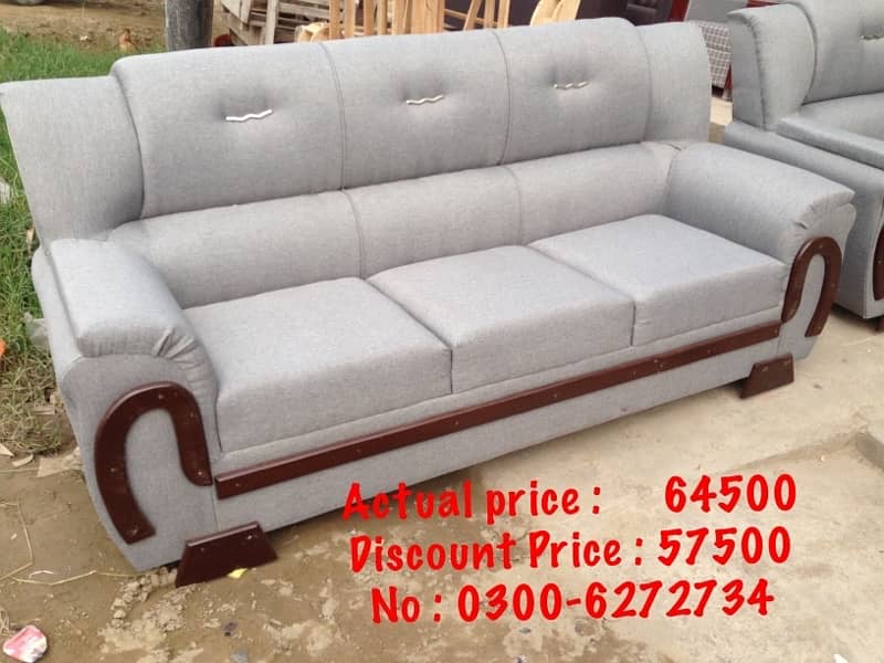 Six seater sofa sets with 10 years warranty 1