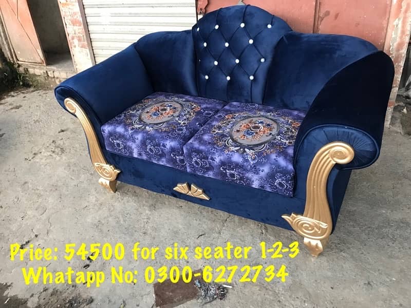 Six seater sofa sets with 10 years warranty 15